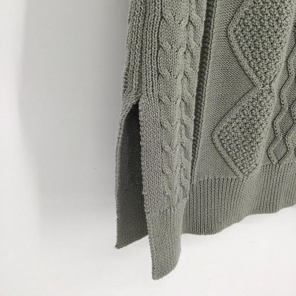 Neutral Ground Women’s Woven Side Slit Vest Top Casual Moss Green Size Small - Picture 4 of 5